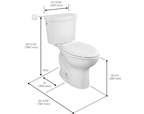 American Standard Cadet Touchless Toilet Review